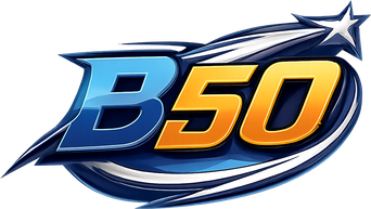b 50 লোগো